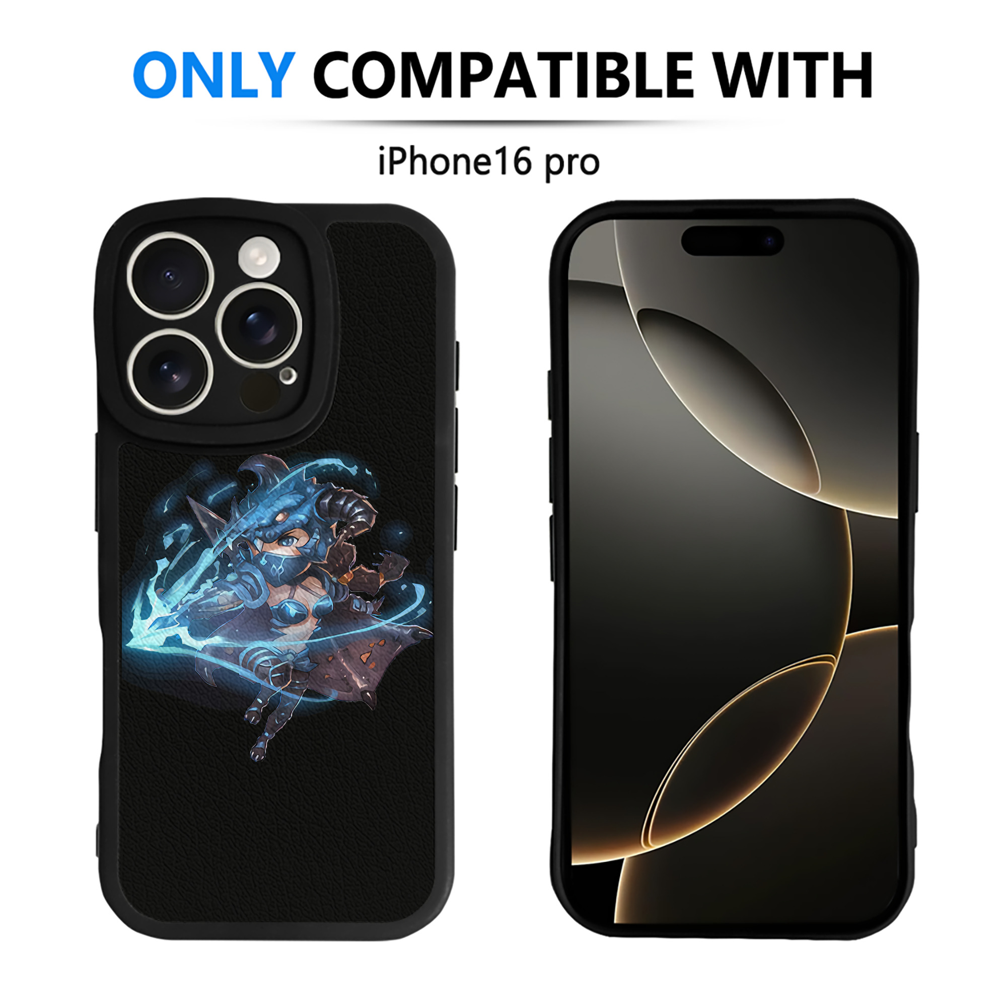 （画像用） リーグ・オブ・レジェンド League of Legends LOL 【iPhone 16シリーズ対応】シリコンスマホケース（レザー調） 材質：シリコン